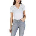 Armani Exchange White Cotton T-Shirt