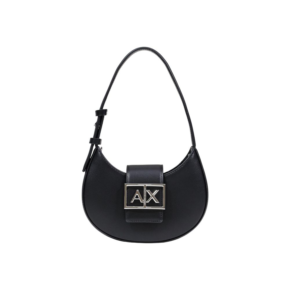 Armani Exchange Black Polyester Handbag