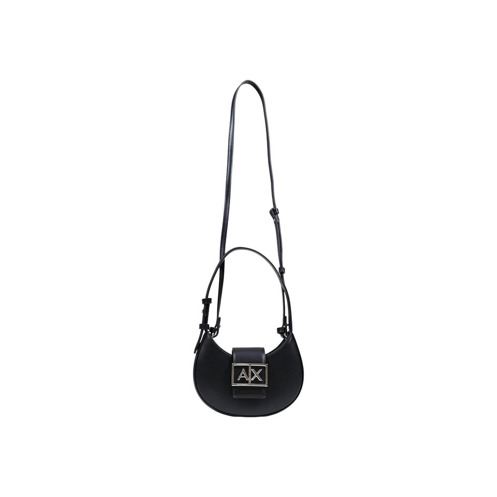Armani Exchange Black Polyester Handbag