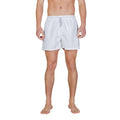 EA7 Emporio Armani Bicolor Polyester Swim Shorts