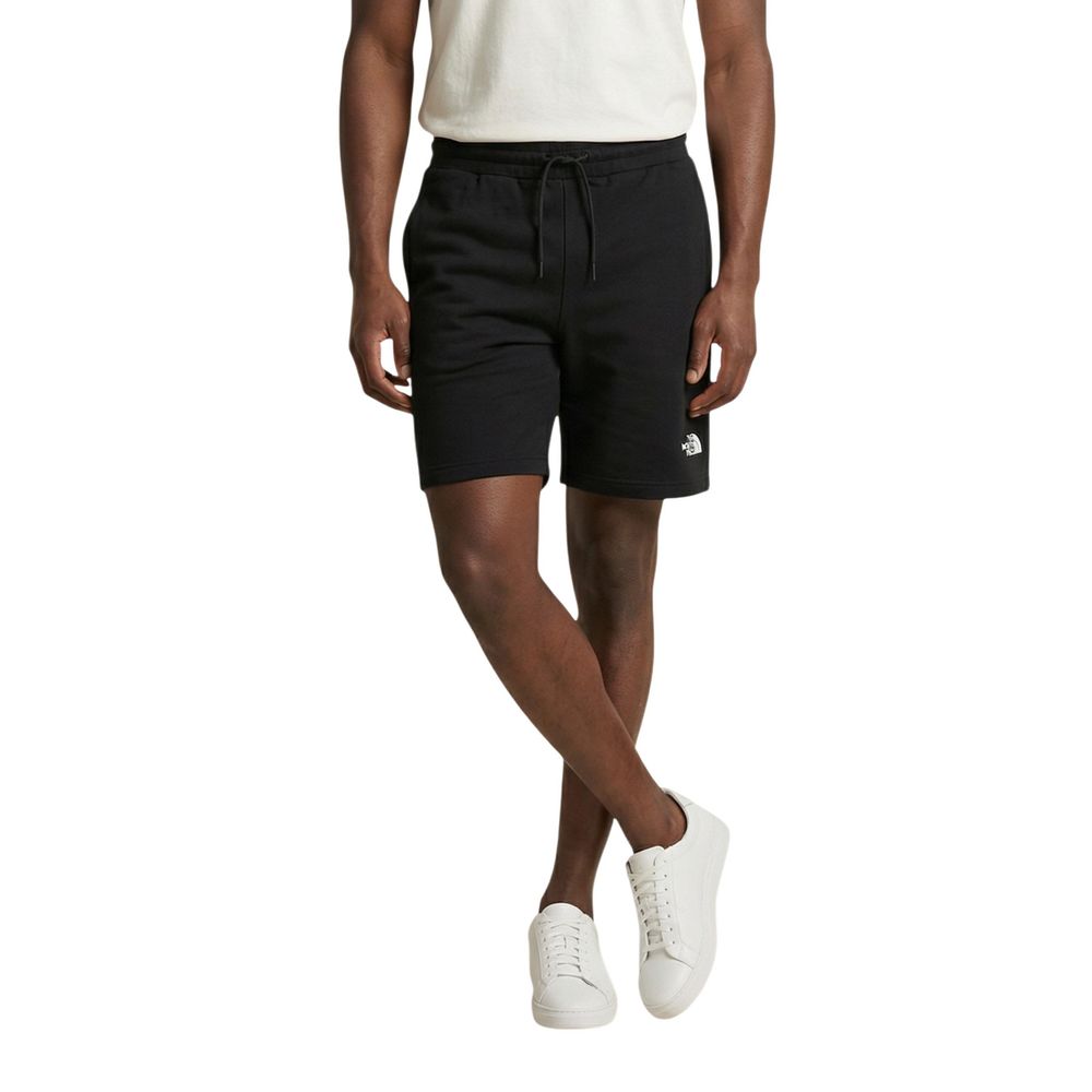 The North Face Black Cotton Bermuda Shorts