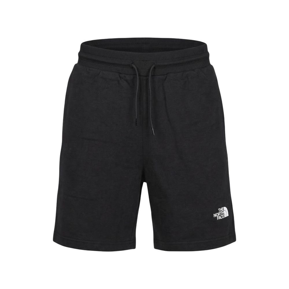 The North Face Black Cotton Bermuda Shorts
