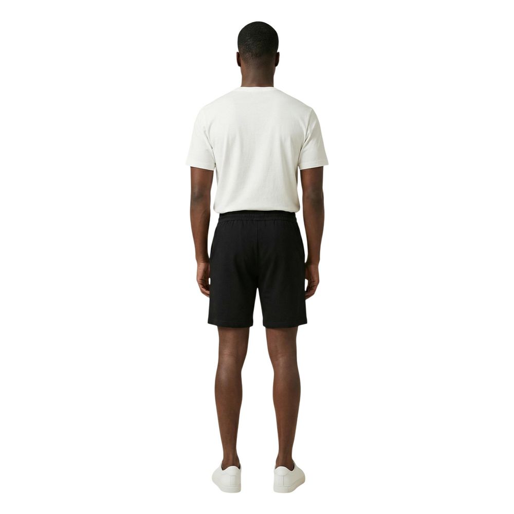 The North Face Black Cotton Bermuda Shorts