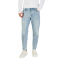Antony Morato Light Blue Cotton Relaxed Fit Jeans