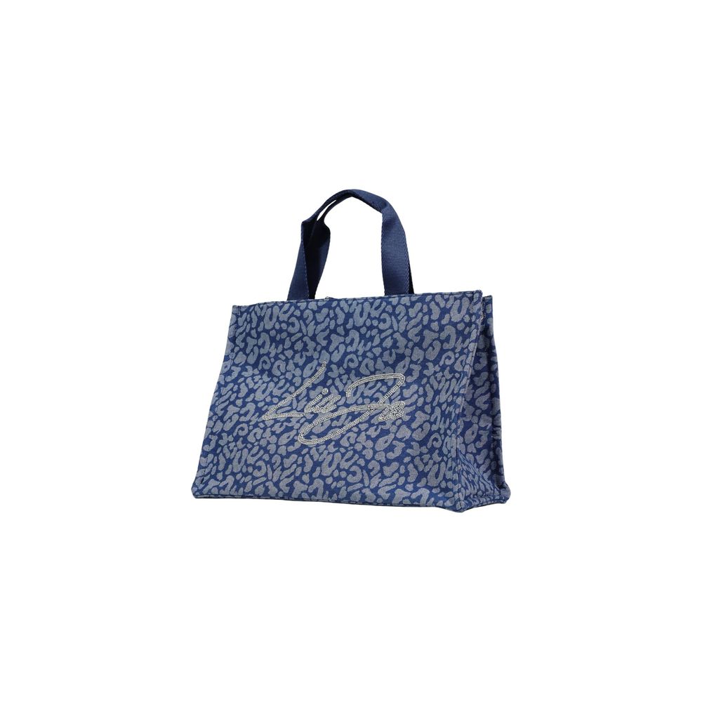 Liu Jo Blue Cotton Handbag
