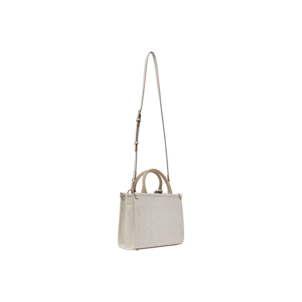 Liu Jo Beige Cotton Handbag