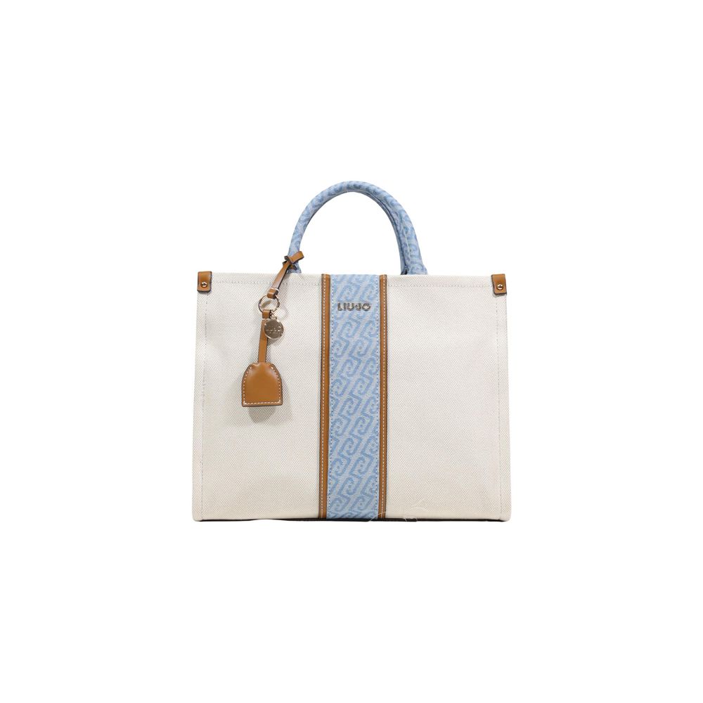 Liu Jo Blue Cotton Handbag