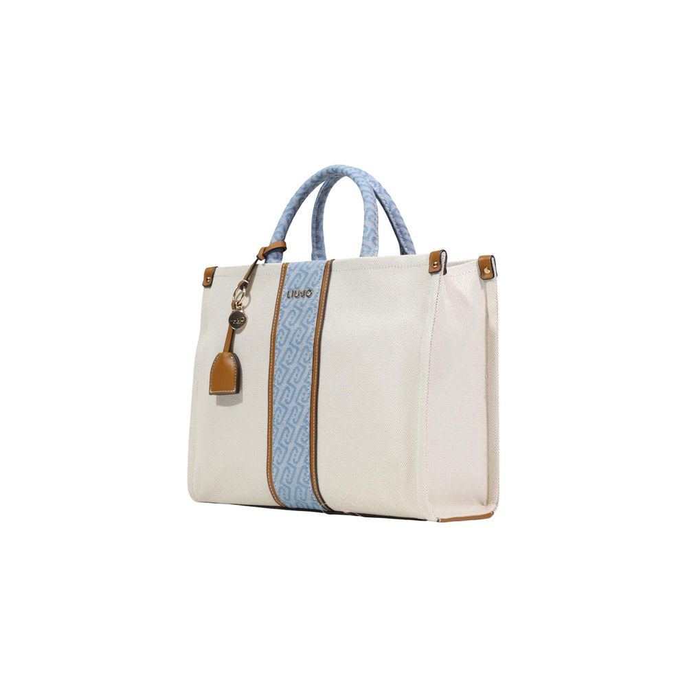 Liu Jo Blue Cotton Handbag