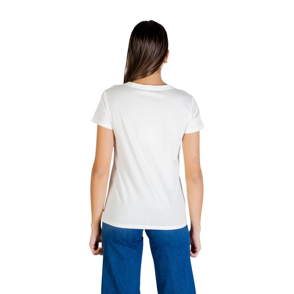 Liu Jo White Cotton T-Shirt