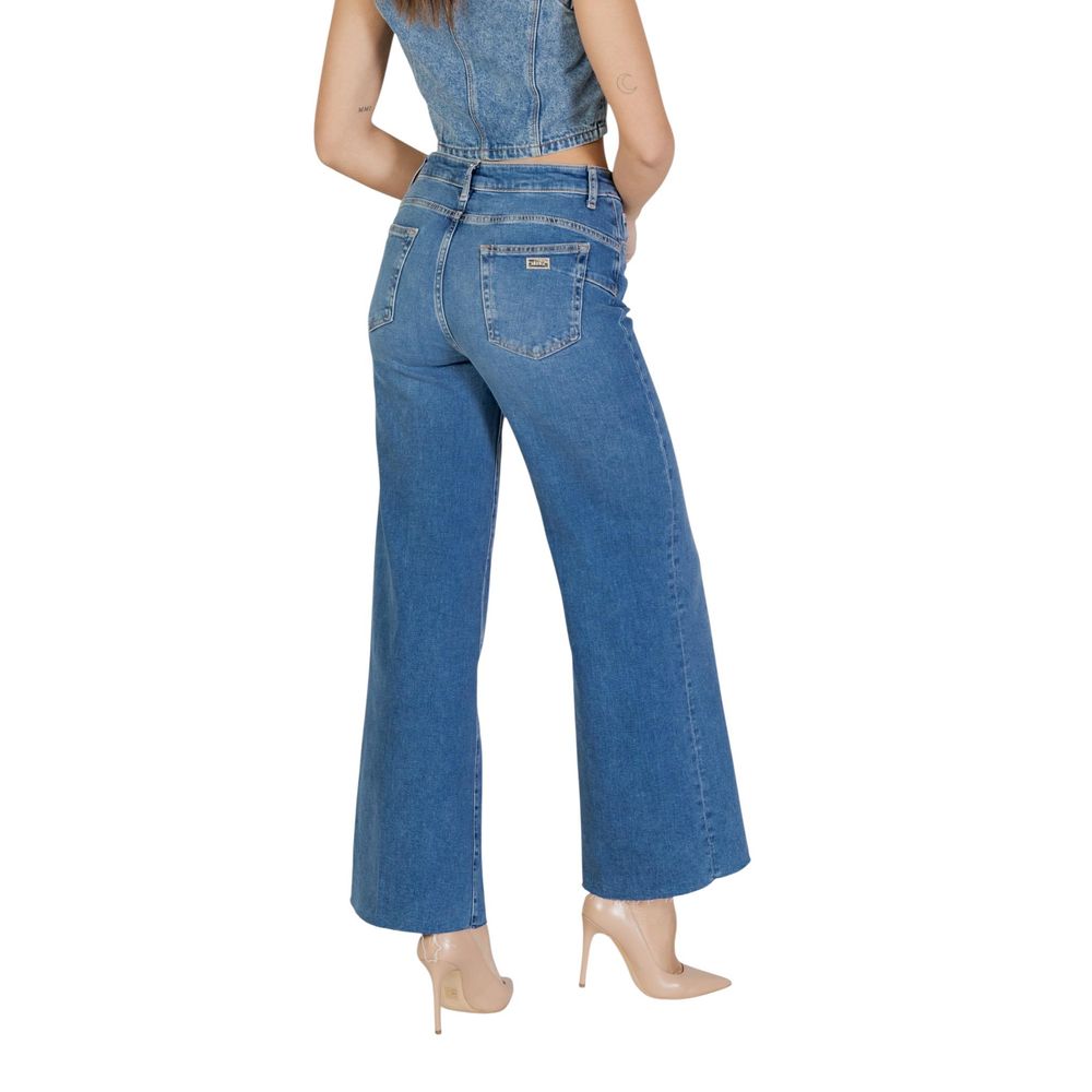 Liu Jo Blue Cotton Bootcut Jeans