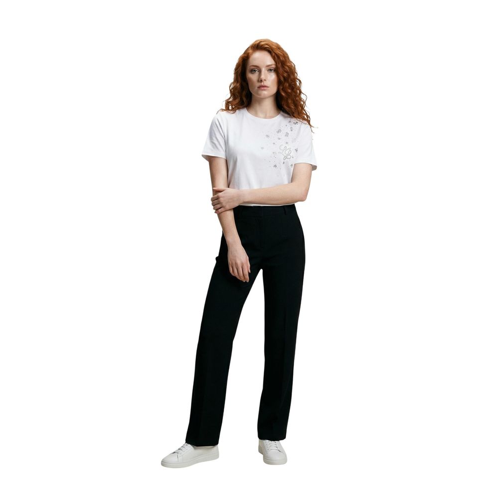 Liu Jo White Cotton T-Shirt