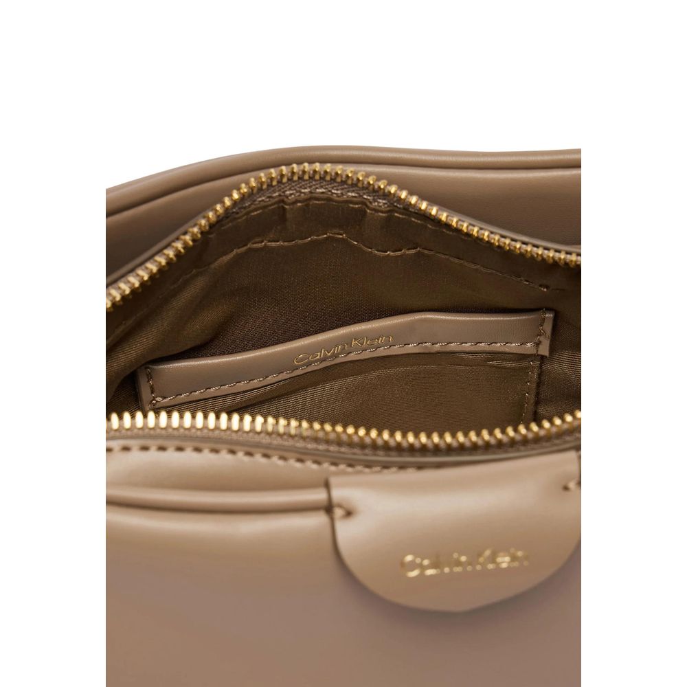 Calvin Klein Beige Polyethylene Handbag