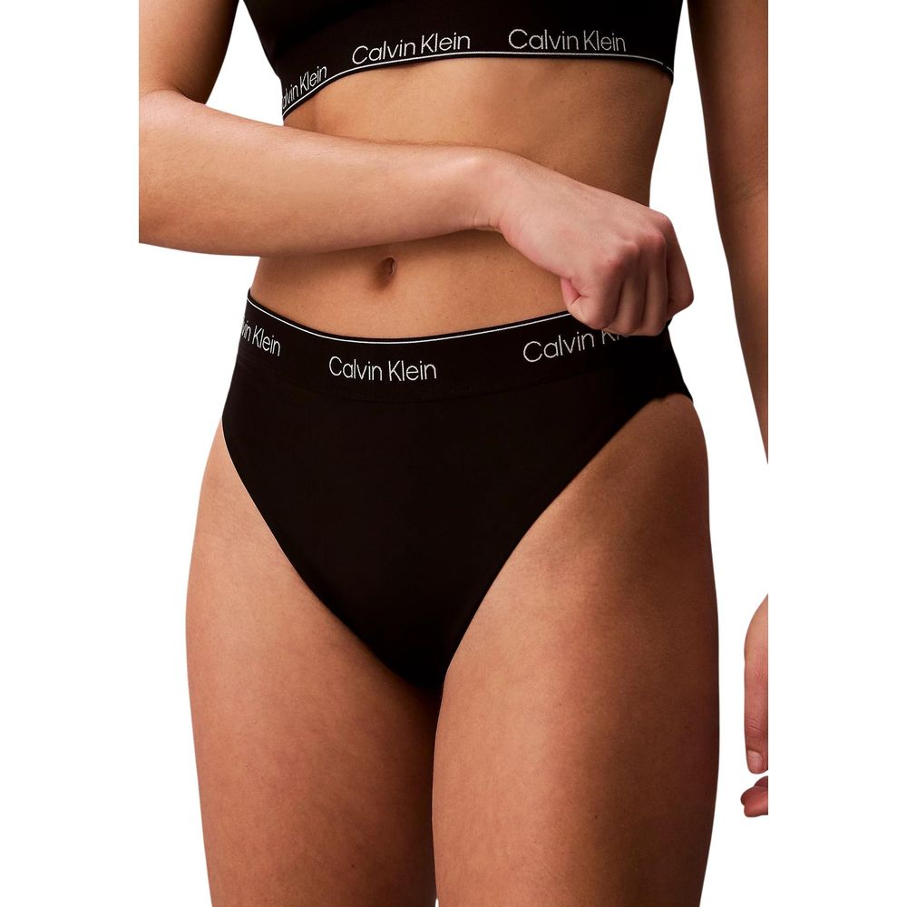 Calvin Klein Jeans Black Recycled Polyester Swim Briefs