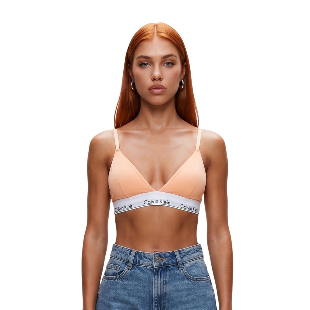 Calvin Klein Underwear Orange Cotton Bra