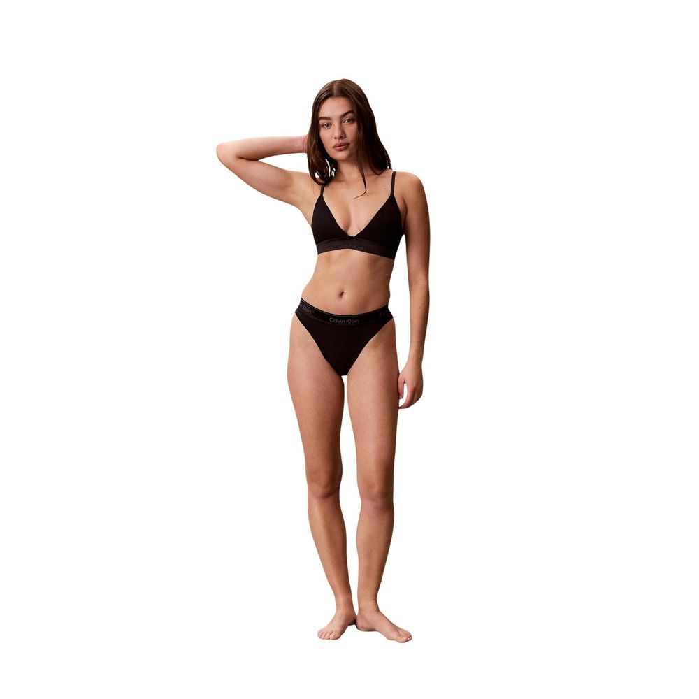 Calvin Klein Underwear Black Cotton Bra