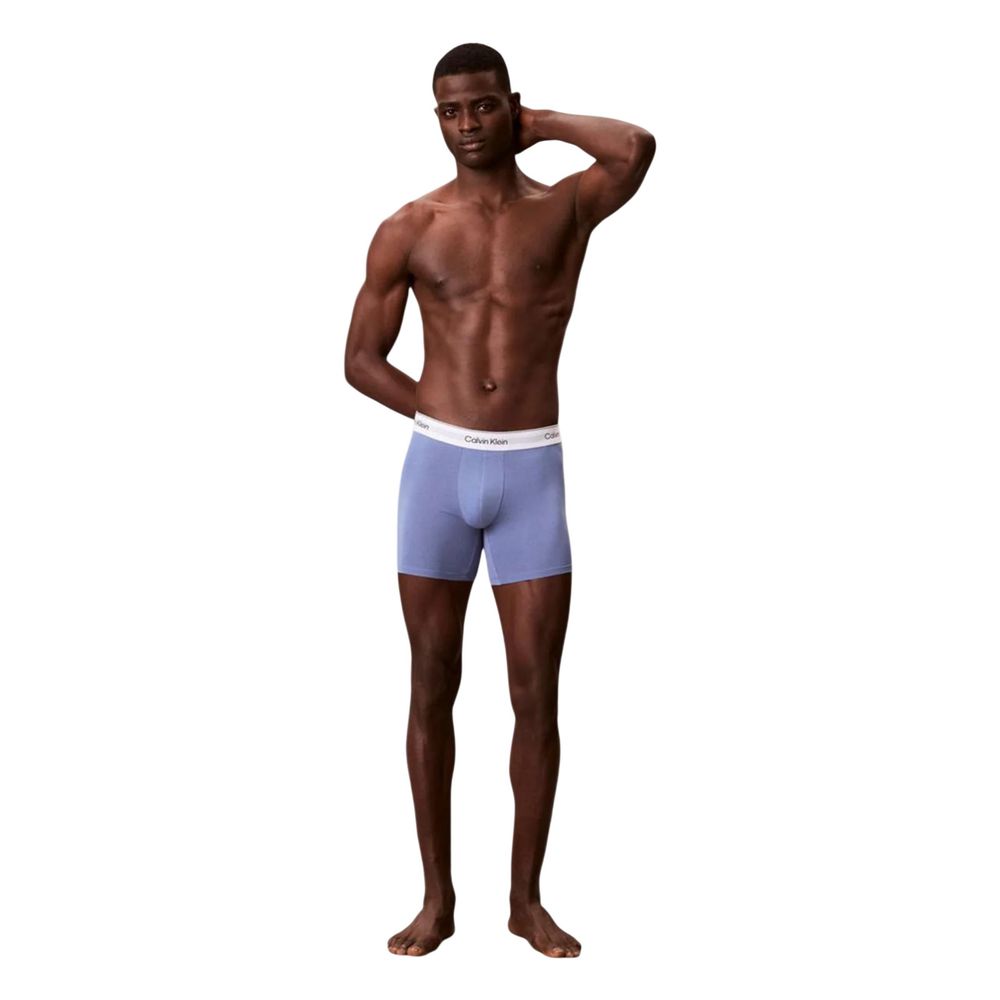 Calvin Klein Underwear Blue Cotton Boxers