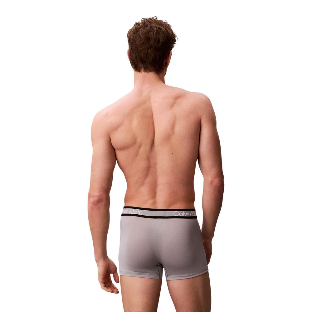 Calvin Klein Underwear Gray Recycled Polyester Boxers