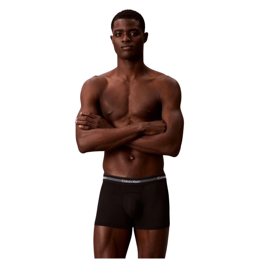 Calvin Klein Underwear Black Recycled Polyester Boxers