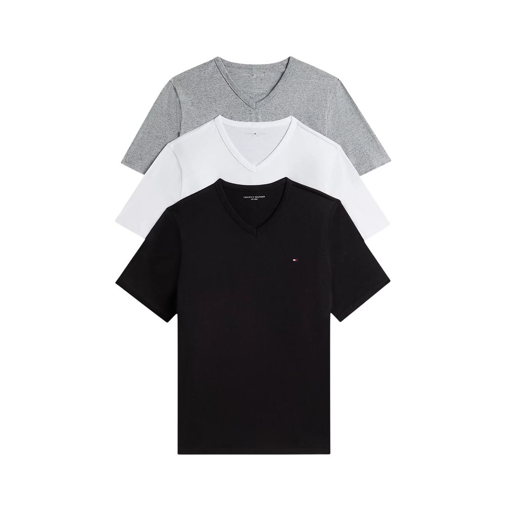 Tommy Hilfiger Black And White Cotton Tank Tops