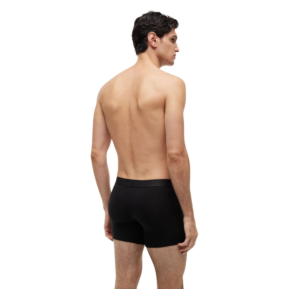 Tommy Hilfiger Black Recycled Cotton Boxers