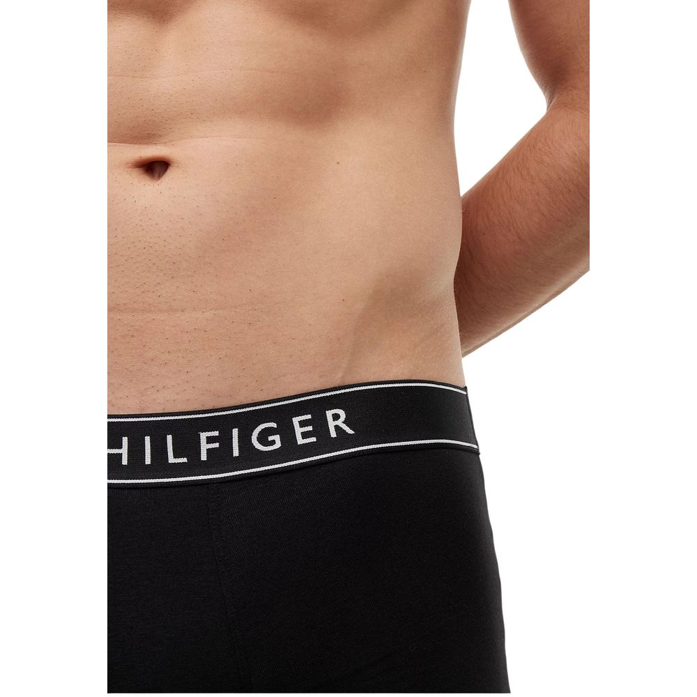 Tommy Hilfiger Black Cotton Boxers