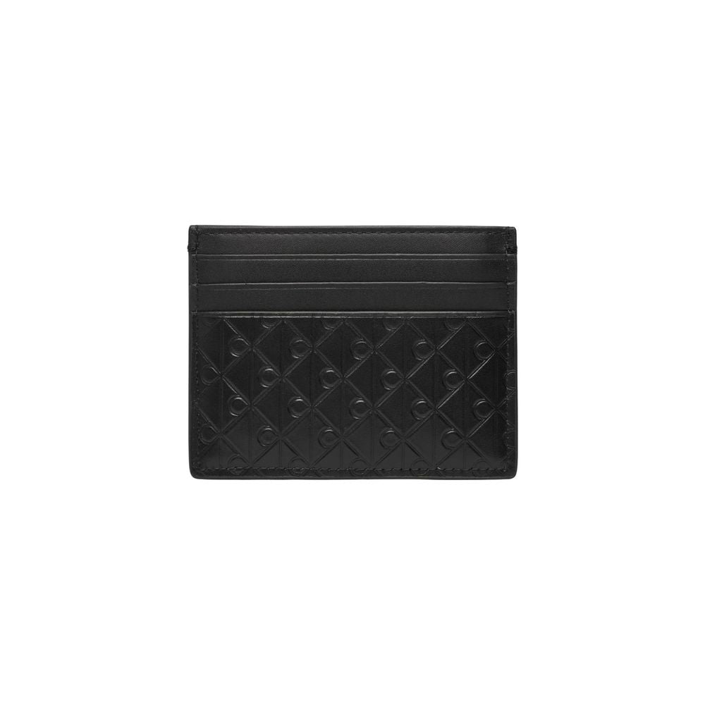 Calvin Klein Black Leather Cardholder
