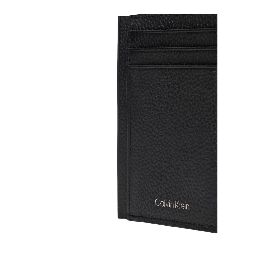 Calvin Klein Black Leather Cardholder