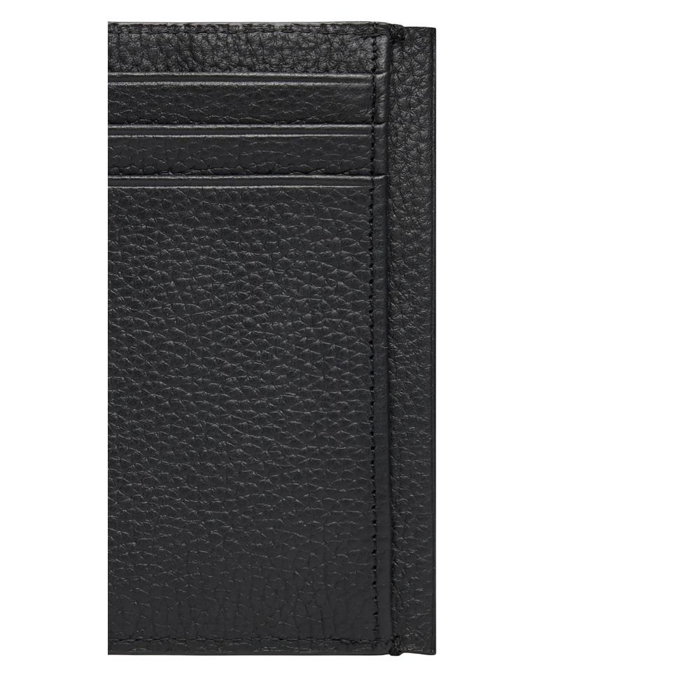 Calvin Klein Black Leather Cardholder