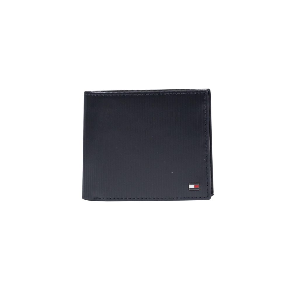 Tommy Hilfiger Blue Leather Wallet