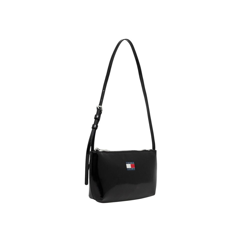 Tommy Hilfiger Black Polyethylene Handbag
