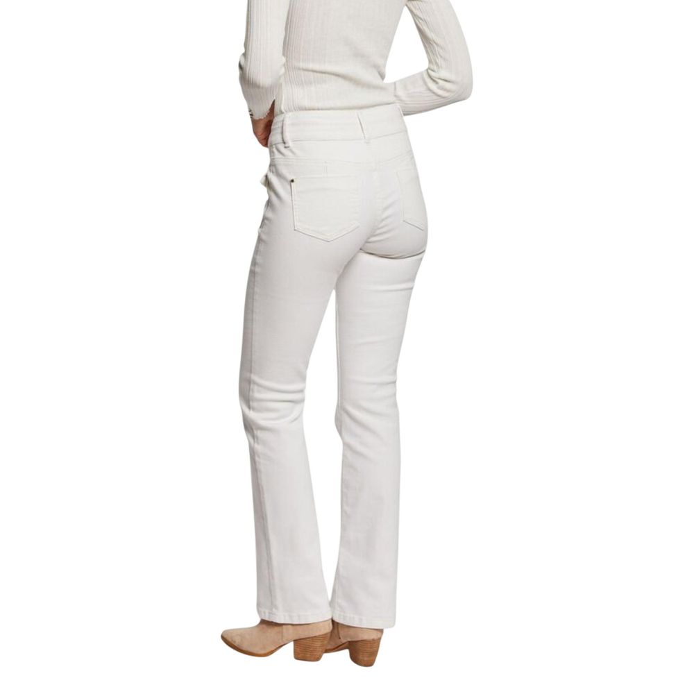 Morgan De Toi Beige Cotton Skinny Jeans