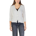 Morgan De Toi Beige Polyester Cardigan
