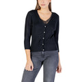 Morgan De Toi Black Polyester Cardigan