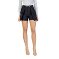 Morgan De Toi Black Recycled Polyester Shorts
