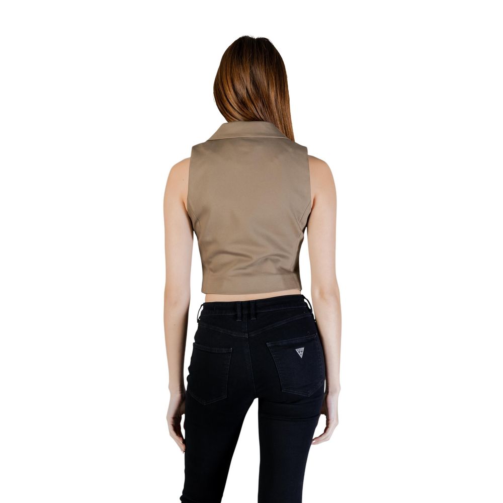 Morgan De Toi Green Cotton Waistcoat