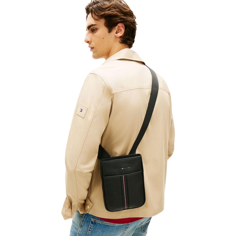 Tommy Hilfiger Black Polyethylene Crossbody Bag