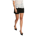 Morgan De Toi Black Recycled Polyester Shorts