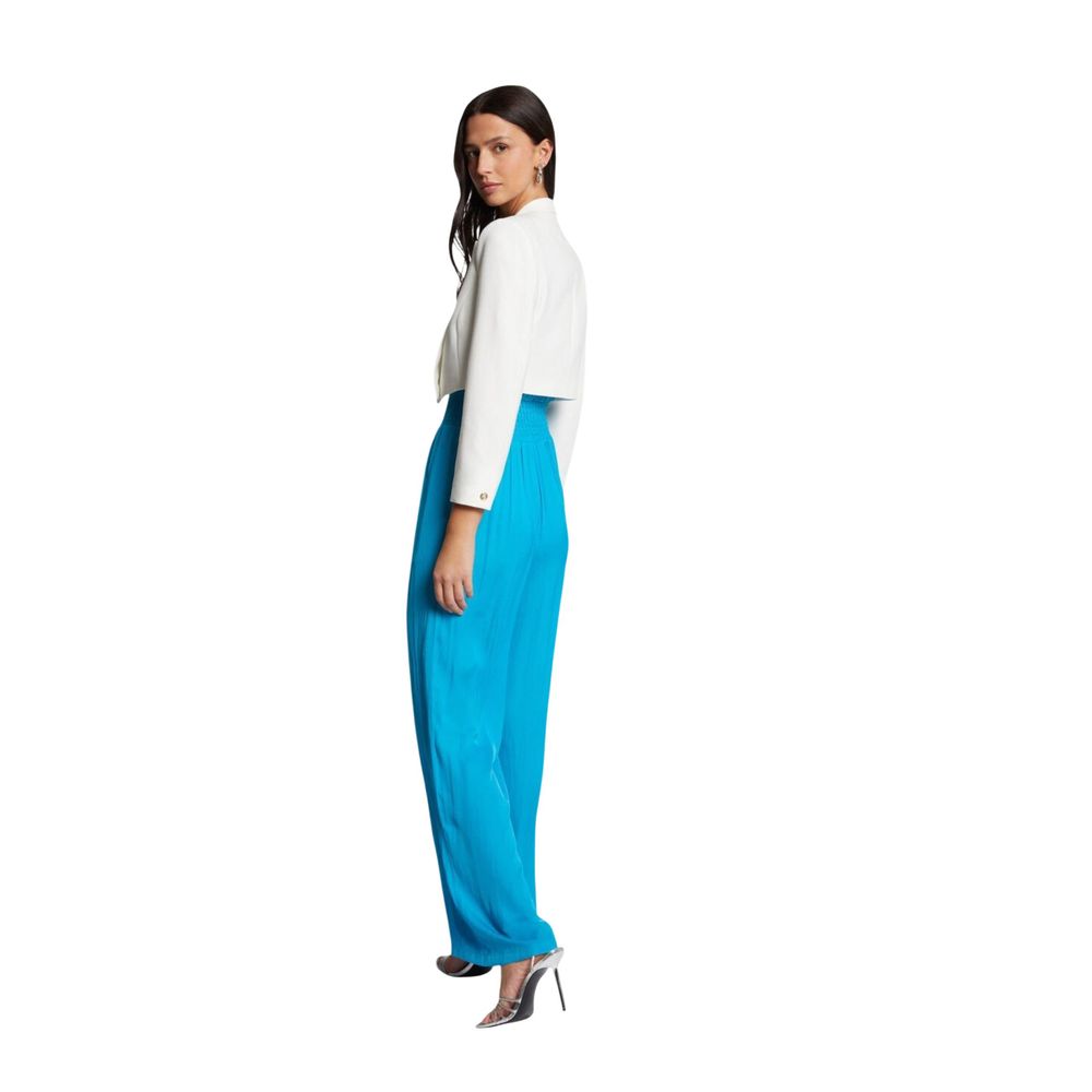 Morgan De Toi White Recycled Polyester Blazer