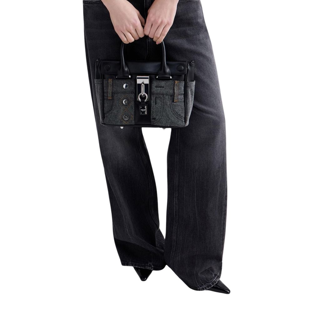 Replay Black Polyethylene Handbag