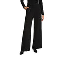Morgan De Toi Black Polyester Casual Pants
