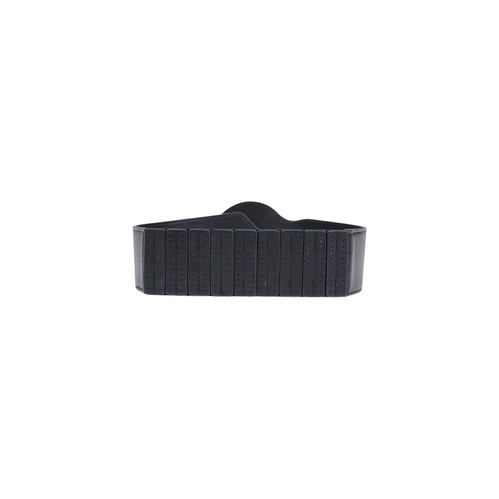 Morgan De Toi Black Polyethylene High-Waist Belt