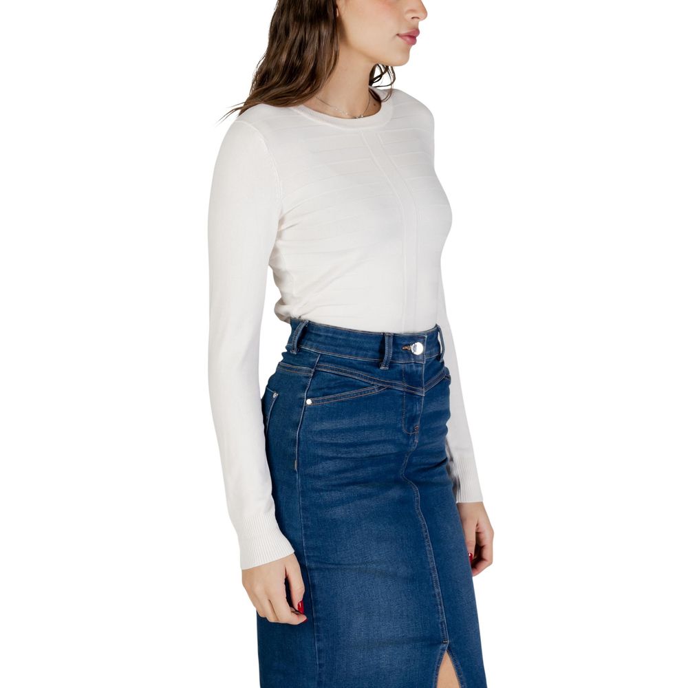 Morgan De Toi Beige Viscose Sweatshirt