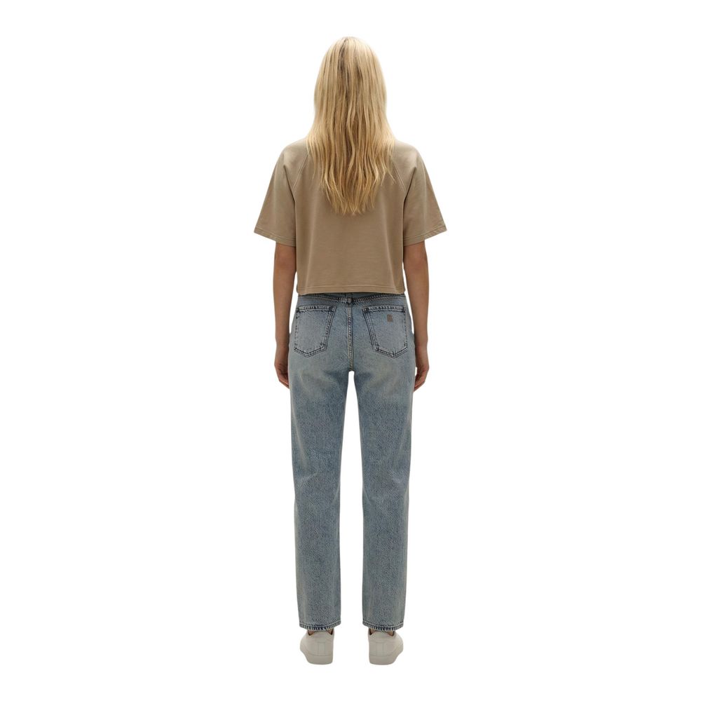 Replay Beige Cotton T-Shirt