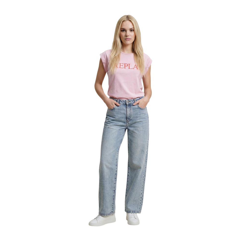 Replay Multicolor Cotton T-Shirt