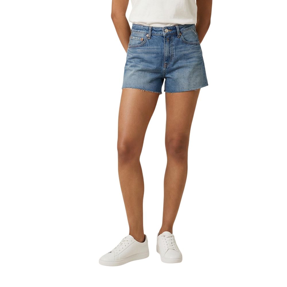 Replay Blue Cotton Shorts