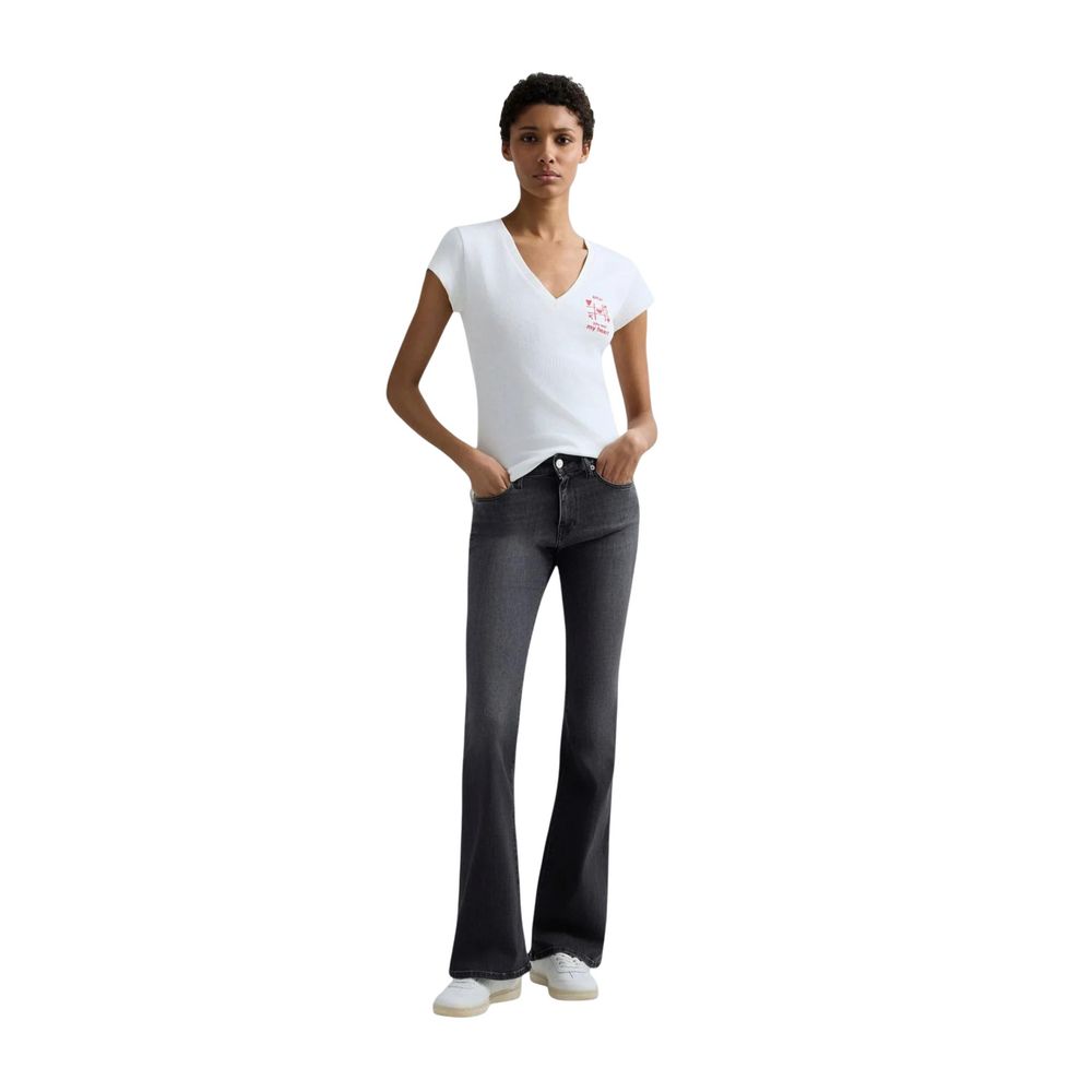 Replay Black Cotton Relaxed Fit Jeans