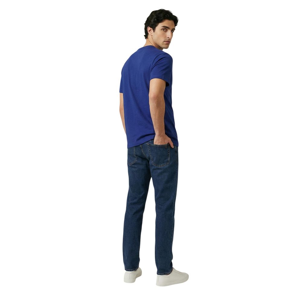 Replay Blue Cotton T-Shirt