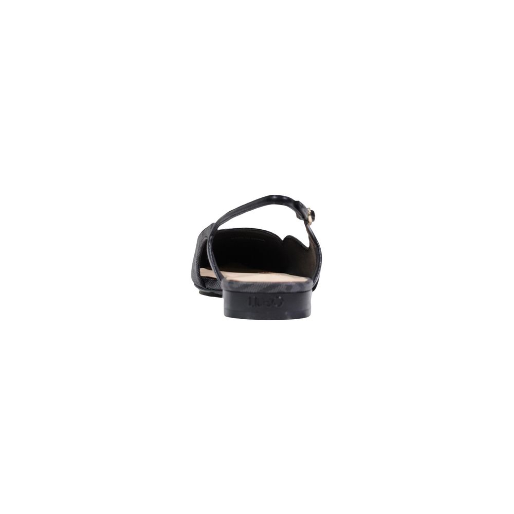 Liu Jo Black Polyethylene Platform Pumps