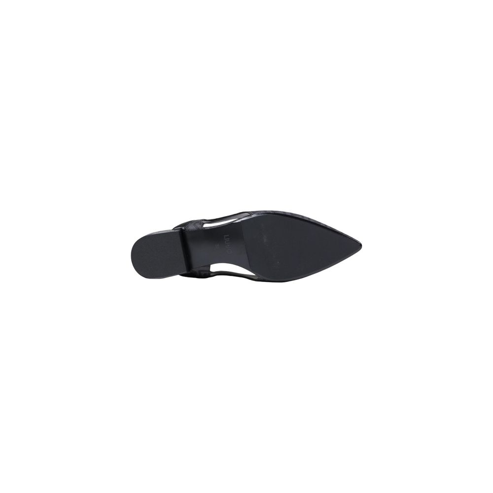 Liu Jo Black Polyethylene Platform Pumps