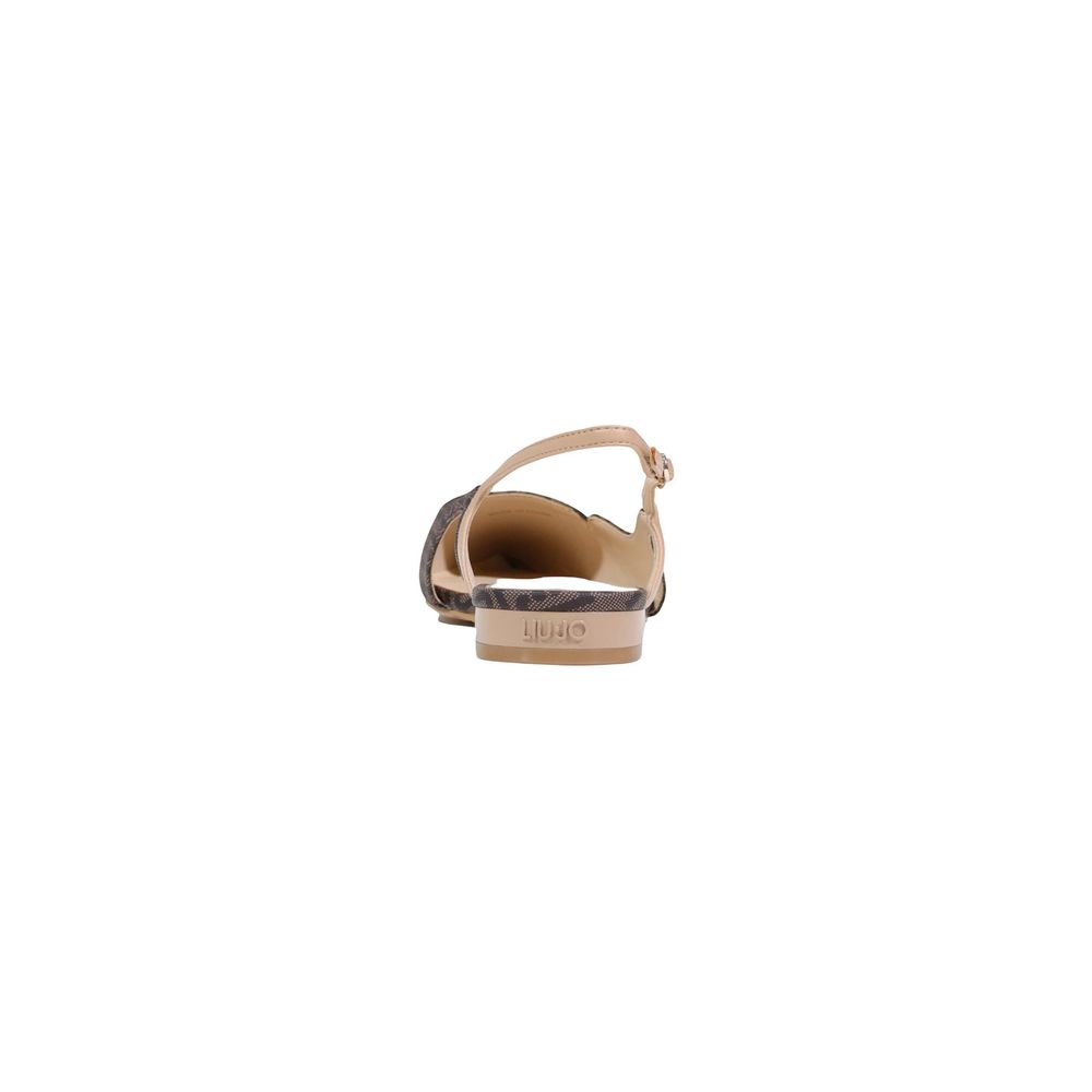 Liu Jo Brown Polyethylene Platform Pumps